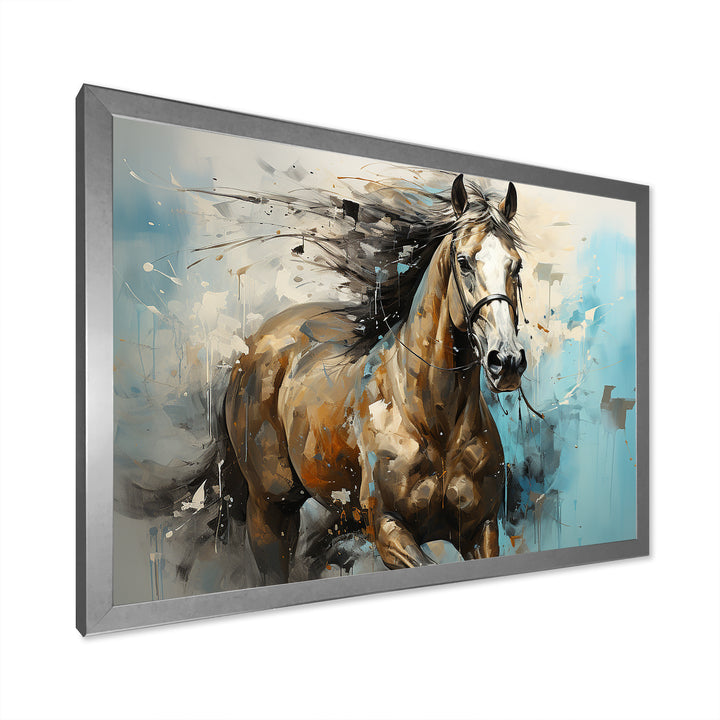 Whimsical Canter Galloping Horse - Horse Wall Decor
