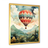 Classic Balloon Charm - Transportation Canvas Wall Art