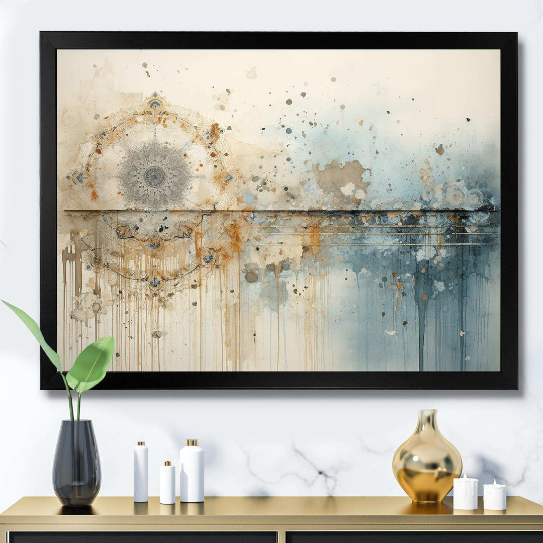 Minimalism Islam Spiritual Illumination II - Spiritual Canvas Wall Art