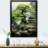 Japan Bonsai Serenity I - People Canvas Wall Art