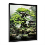 Japan Bonsai Serenity I - People Canvas Wall Art