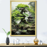 Japan Bonsai Serenity I - People Canvas Wall Art