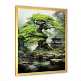 Japan Bonsai Serenity I - People Canvas Wall Art