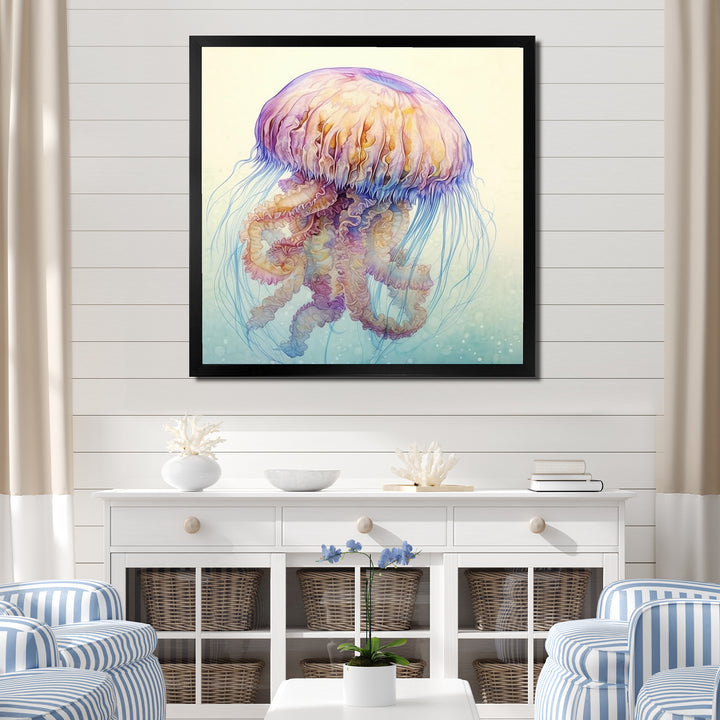 Underwater Enchantment Jellyfish - Jellyfish Wall Decor