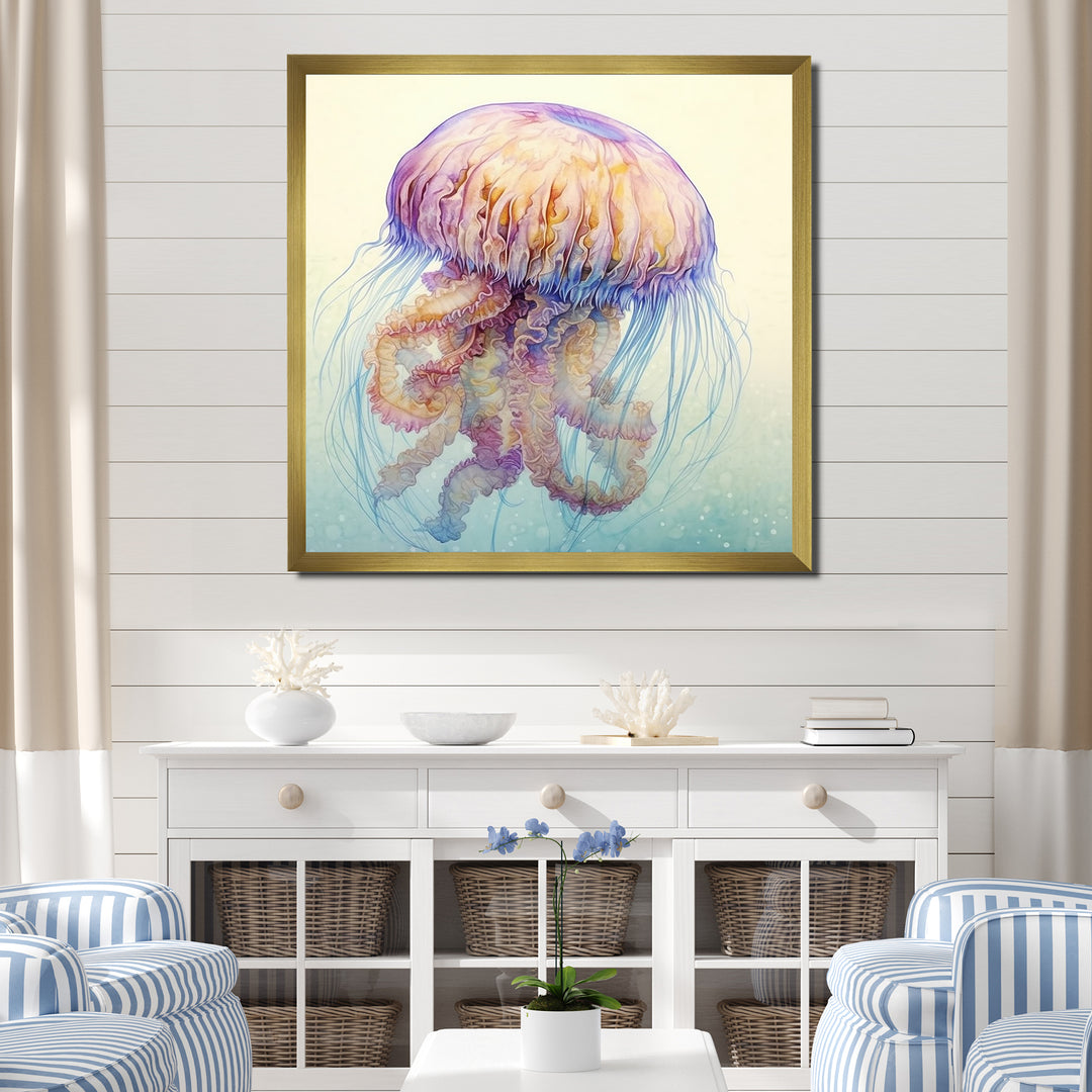 Underwater Enchantment Jellyfish - Jellyfish Wall Decor