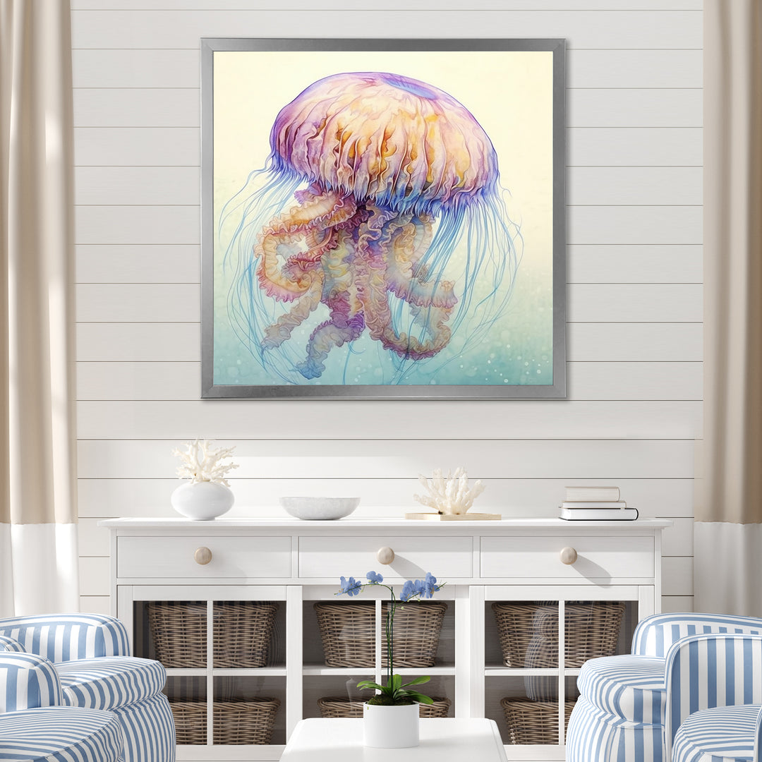 Underwater Enchantment Jellyfish - Jellyfish Wall Decor