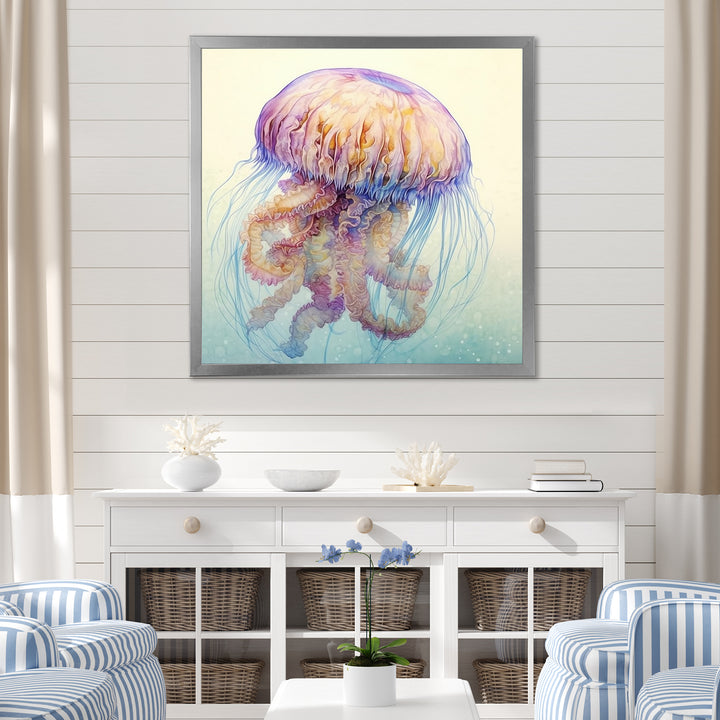 Underwater Enchantment Jellyfish - Jellyfish Wall Decor