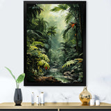 Sounds Of The Jungle - Landscapes Canvas Wall Art