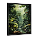 Sounds Of The Jungle - Landscapes Canvas Wall Art