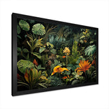 Sounds Of The Jungle I - Landscapes Canvas Wall Art