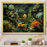 Sounds Of The Jungle I - Landscapes Canvas Wall Art