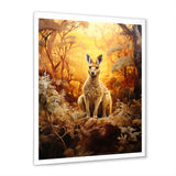 Kangaroo Portrait Ponder Bushland - Kangaroo Wall Art Prints