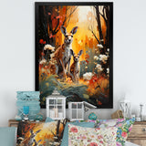 Kangaroo Eucalyptus Flower Oasis - Kangaroo Home Decor Art