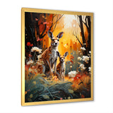 Kangaroo Eucalyptus Flower Oasis - Kangaroo Home Decor Art