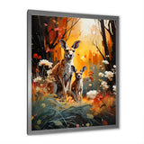 Kangaroo Eucalyptus Flower Oasis - Kangaroo Home Decor Art