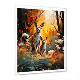Kangaroo Eucalyptus Flower Oasis - Kangaroo Home Decor Art