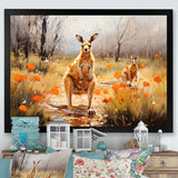 Kangaroo Path In Australia - Kangaroo Wall Art Prints