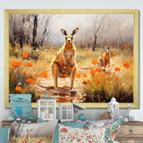 Kangaroo Path In Australia - Kangaroo Wall Art Prints