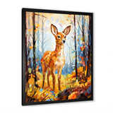 Deer Mosaic Forest Wildlife - Deer Wall Decor