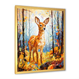 Deer Mosaic Forest Wildlife - Deer Wall Decor