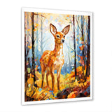 Deer Mosaic Forest Wildlife - Deer Wall Decor