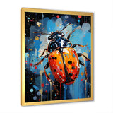 Spotlight On Ladybugs - Blue Ladybug Wall Art