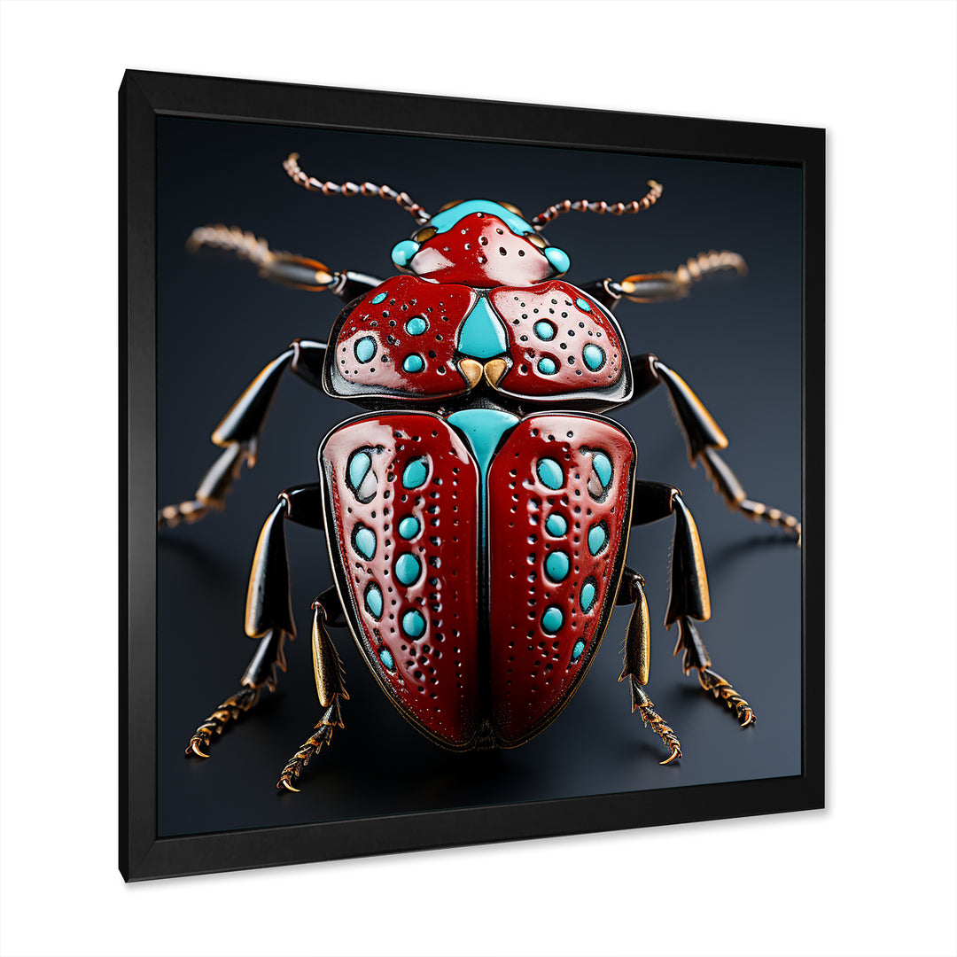Mysterious Beetle Lullaby - Insects &amp; Bugs Canvas Wall Art