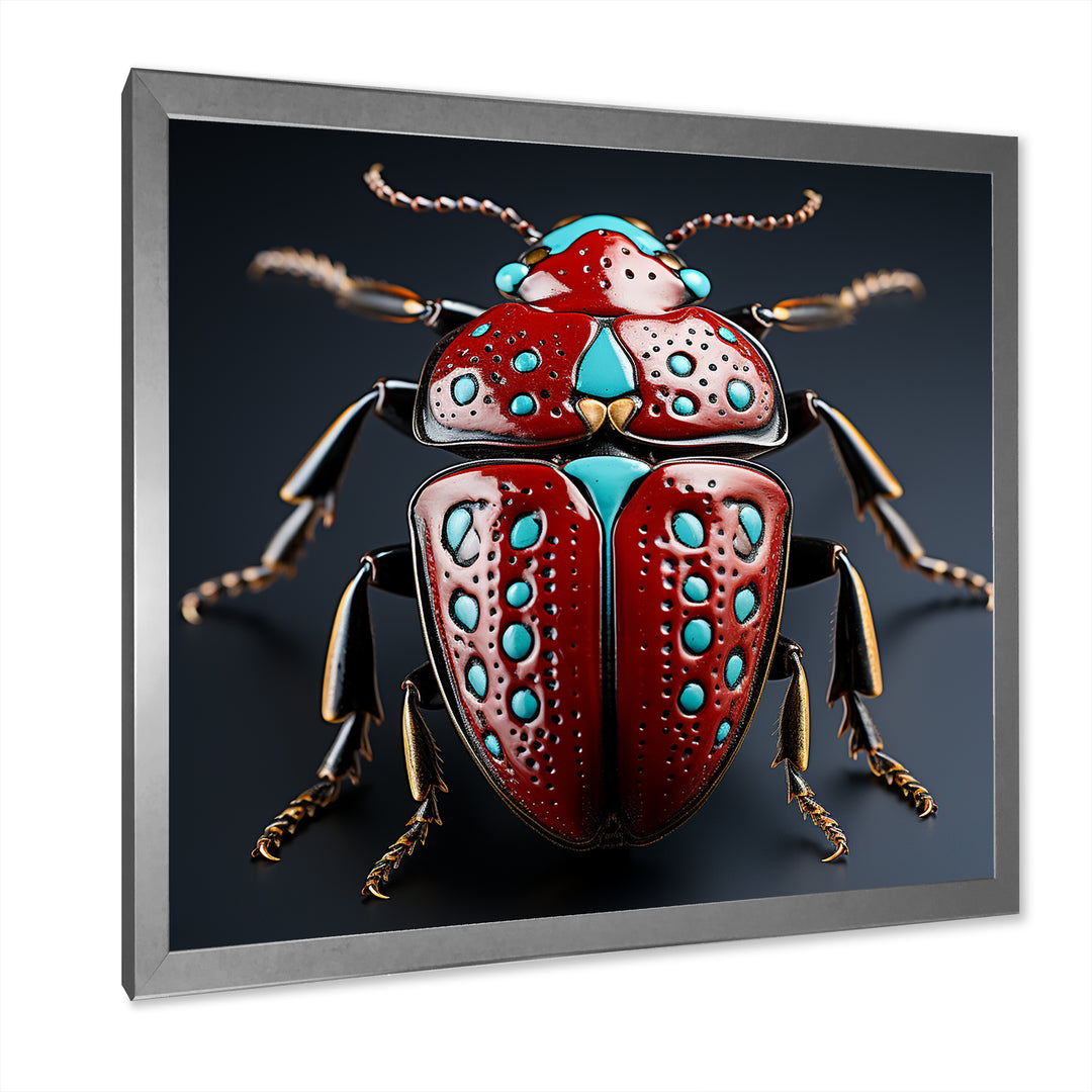 Mysterious Beetle Lullaby - Insects &amp; Bugs Canvas Wall Art