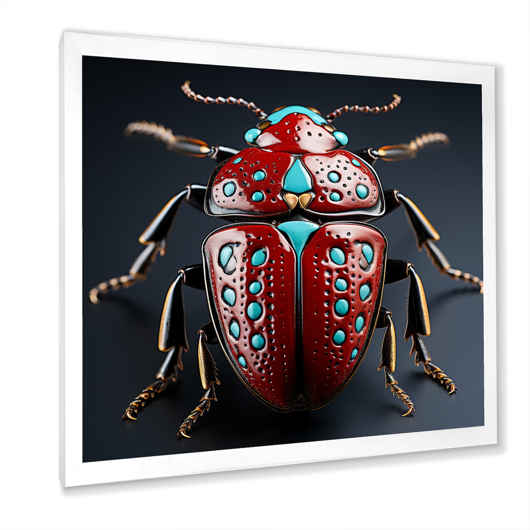 Mysterious Beetle Lullaby - Insects &amp; Bugs Canvas Wall Art