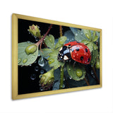 Rainy Ladybugs Lullaby - Ladybug Home Decor Art