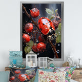 Ethereal Lady Bug Encounter - Ladybug Bedroom Wall Art