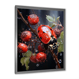 Ethereal Lady Bug Encounter - Ladybug Bedroom Wall Art