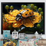Sunshine Ladybug Travel Splendor - Ladybug Home Decor Art