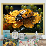 Sunshine Ladybug Travel Splendor - Ladybug Home Decor Art