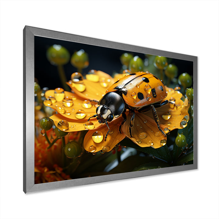 Sunshine Ladybug Travel Splendor - Ladybug Home Decor Art