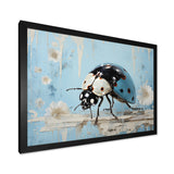 Garden Serenity Ladybug - Ladybug Canvas Wall Art