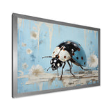 Garden Serenity Ladybug - Ladybug Canvas Wall Art