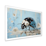 Garden Serenity Ladybug - Ladybug Canvas Wall Art