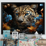 Leopard Elusive Hunter Portrait - Leopard Home Decor Art