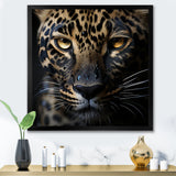 Leopards Graceful Contours - Leopard Canvas Wall Art
