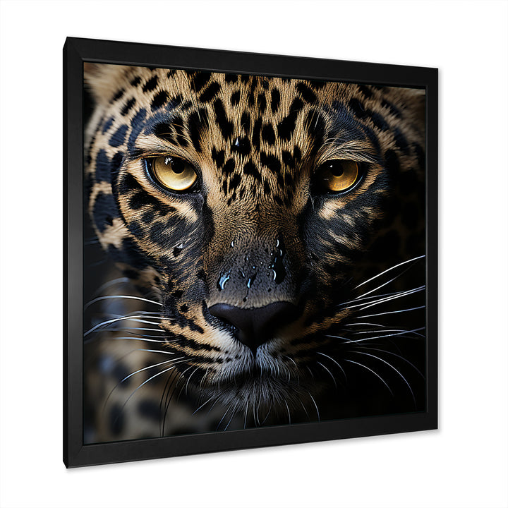Leopards Graceful Contours - Leopard Canvas Wall Art
