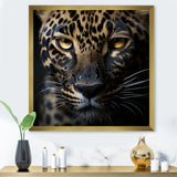 Leopards Graceful Contours - Leopard Canvas Wall Art