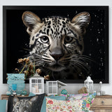 Majestic Leopard Night Watcher - Leopard Wall Decor