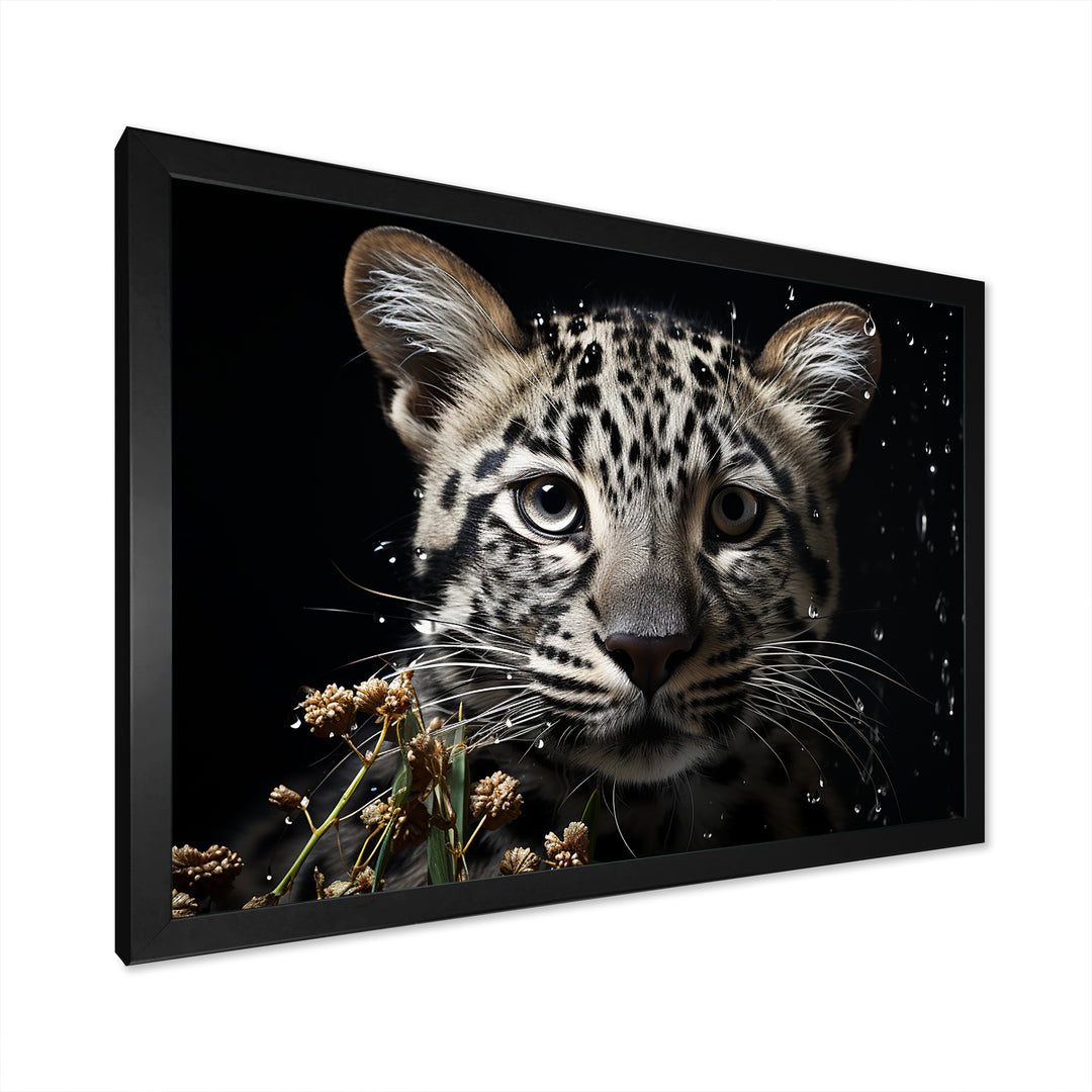 Majestic Leopard Night Watcher - Leopard Wall Decor