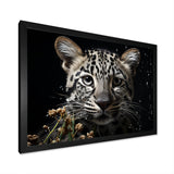 Majestic Leopard Night Watcher - Leopard Wall Decor