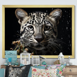 Majestic Leopard Night Watcher - Leopard Wall Decor
