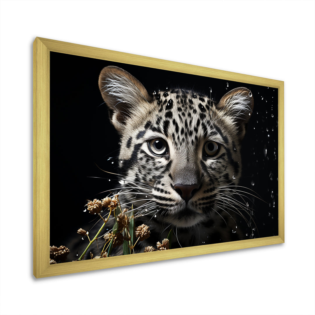 Majestic Leopard Night Watcher - Leopard Wall Decor