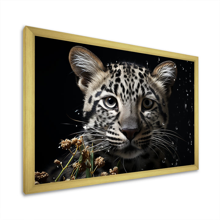 Majestic Leopard Night Watcher - Leopard Wall Decor