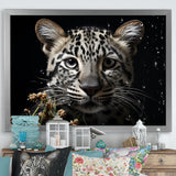 Majestic Leopard Night Watcher - Leopard Wall Decor