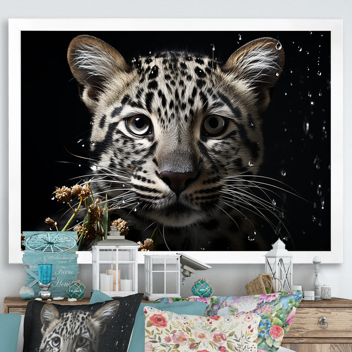 Majestic Leopard Night Watcher - Leopard Wall Decor